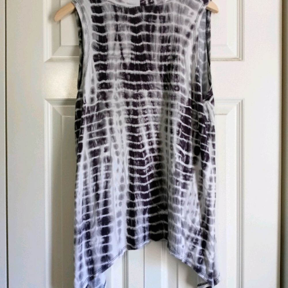 Tie Dye Vest Boho Lagenlook